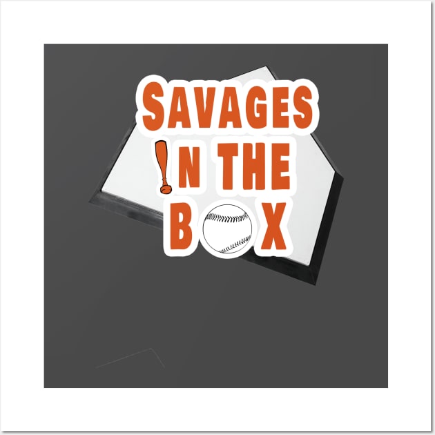 Savages in the box Wall Art by salah_698